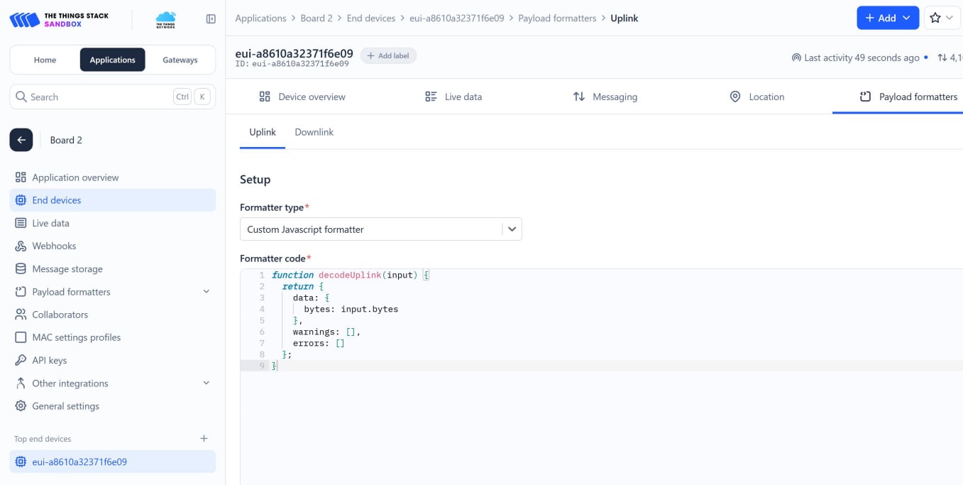 JavaScript formatter