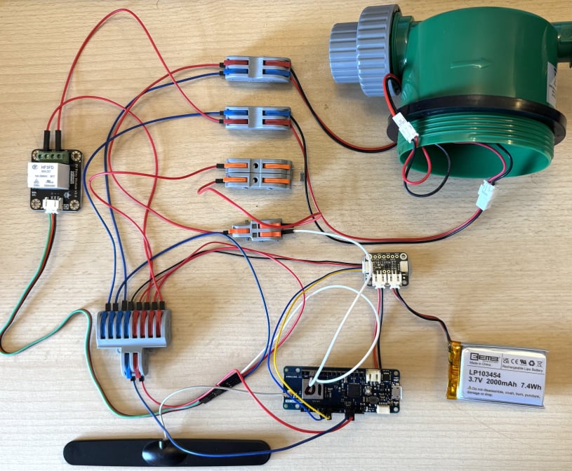 Water valve circuitry