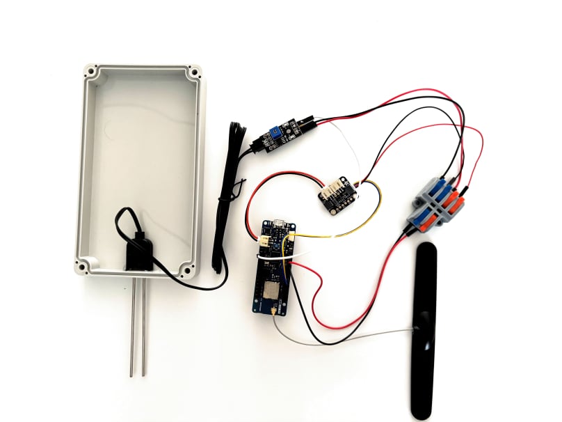 Sensor assembled large