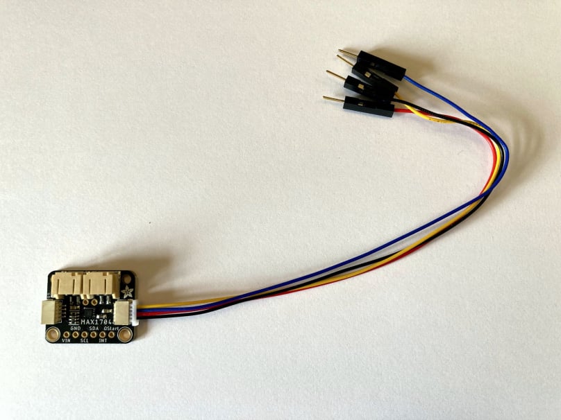 Connect the fuel guage