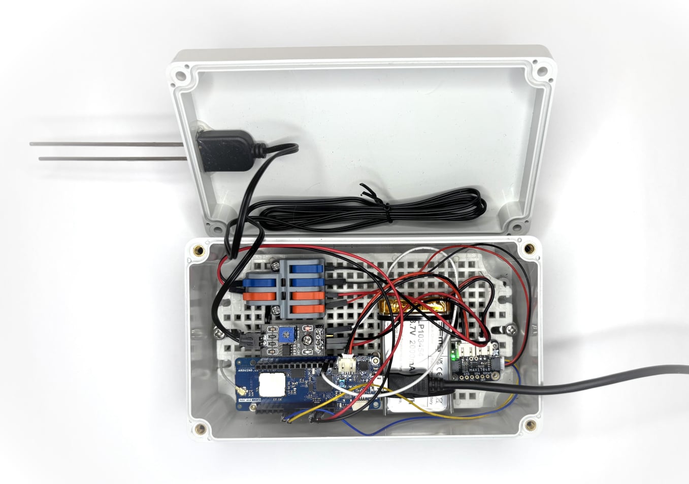 Sensor in enclosure 