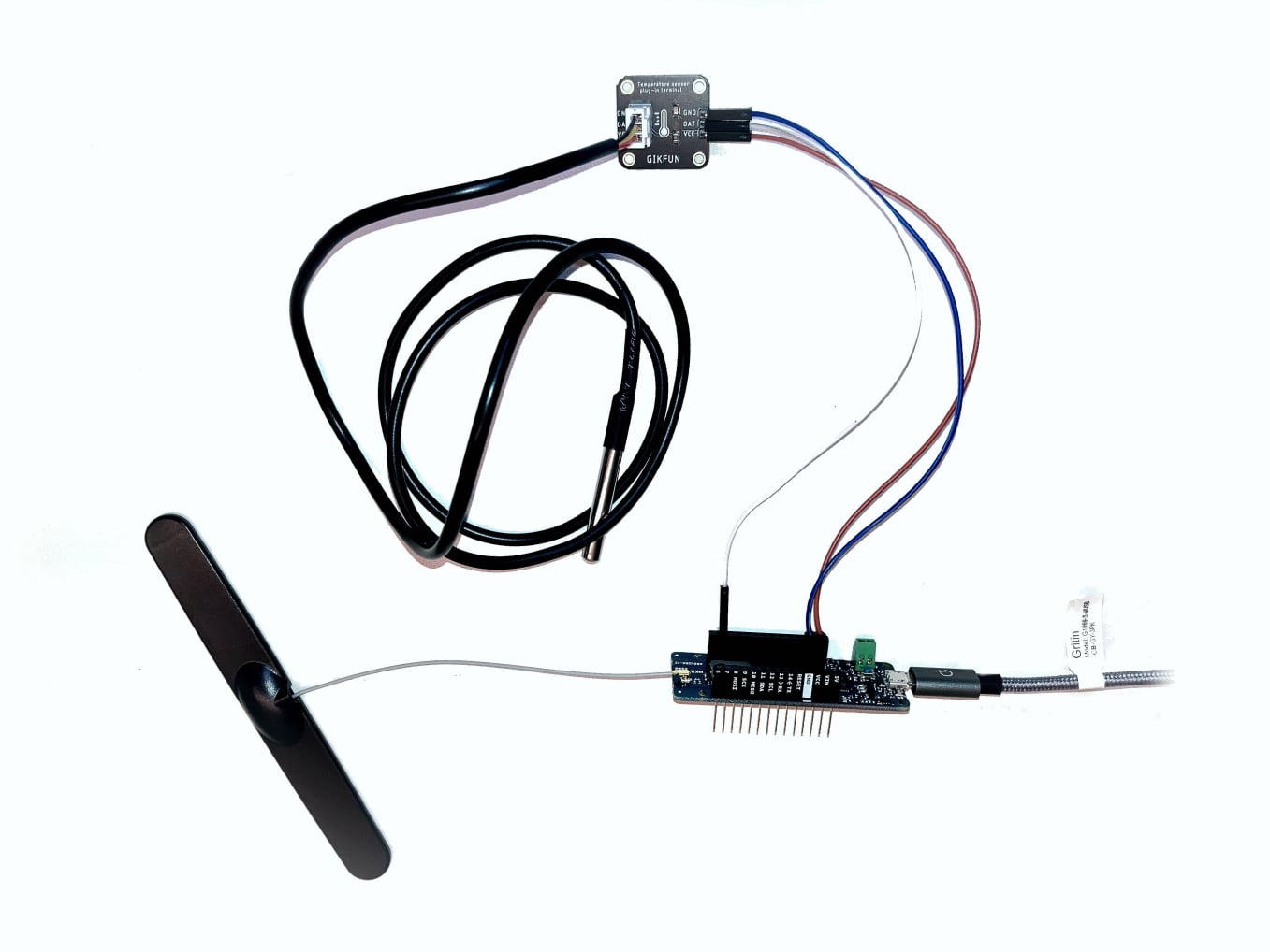 Arduino with DS18B20