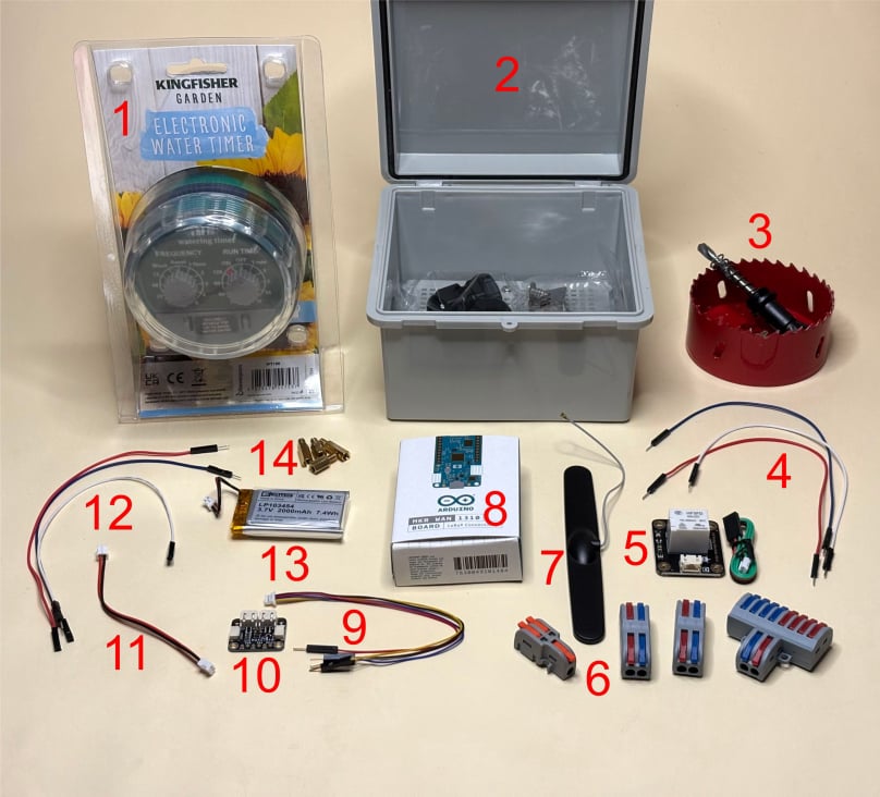 Water valve components