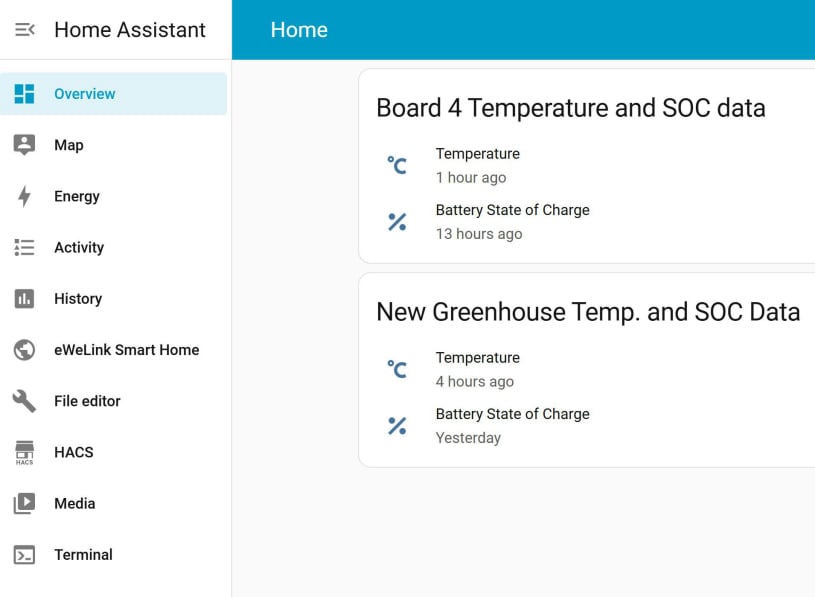 Home Assistant Overview