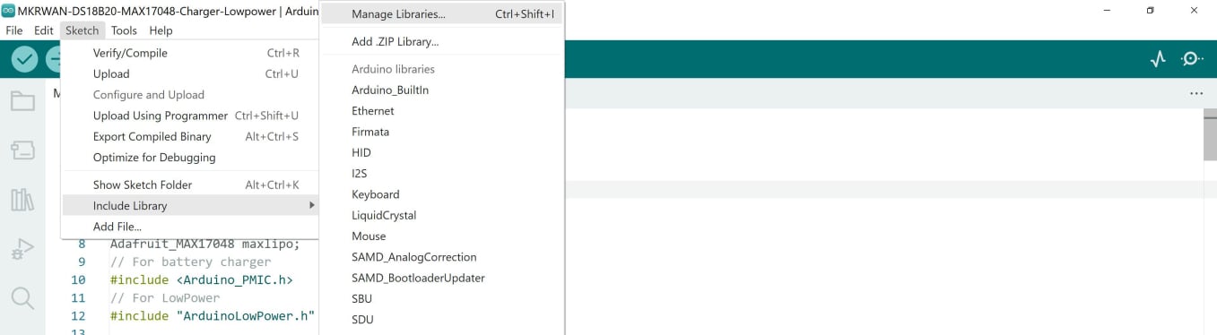 Install low power library