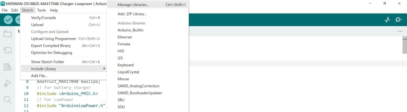 Install low power library
